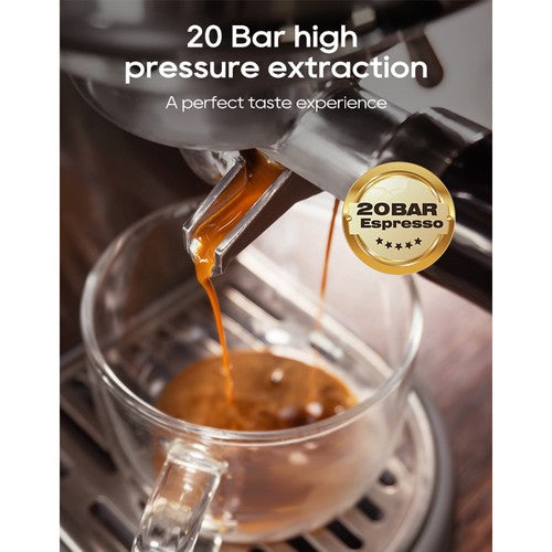 HiBREW H10B espressomasin, 20-baarine ekstraheerimisrõhk.