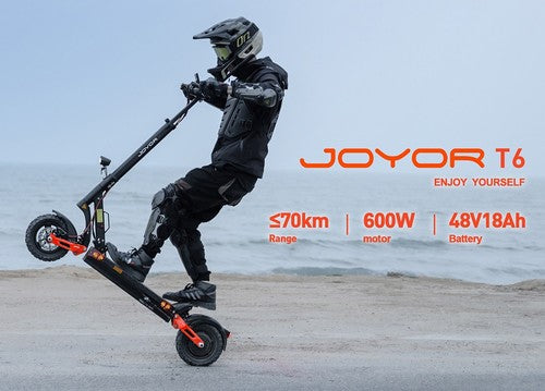 Joyor T6 elektriline tõukeratas, 600 W mootor, 48 V 18 Ah