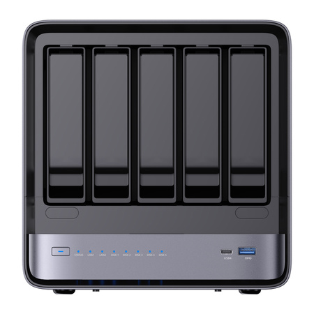 MINI-ARVUTI Minis Forum NAS N5 Pro AMD Ryzen AI 9 HX Pro 370, 32GB+128GB O