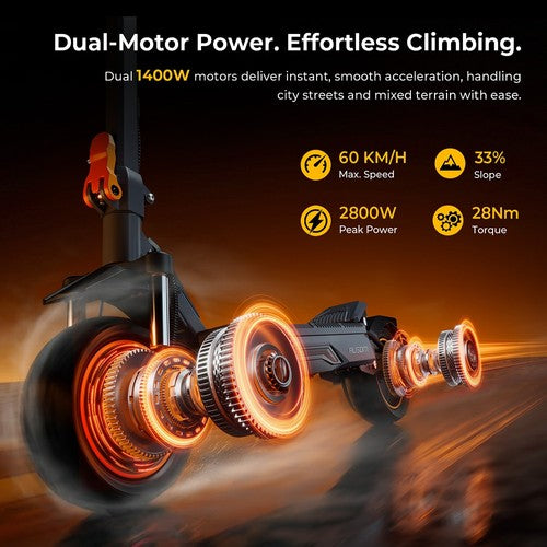 Ausom K20 Pro elektritõukeratas 1000W*2