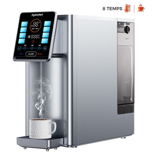 Hydrofast W100 veepuhastusseade kuuma ja toatemperatuuriga veega.