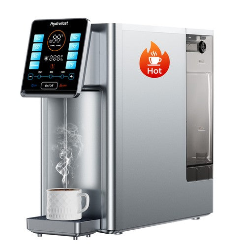 Hydrofast W100 veepuhastusseade kuuma ja toatemperatuuriga veega.