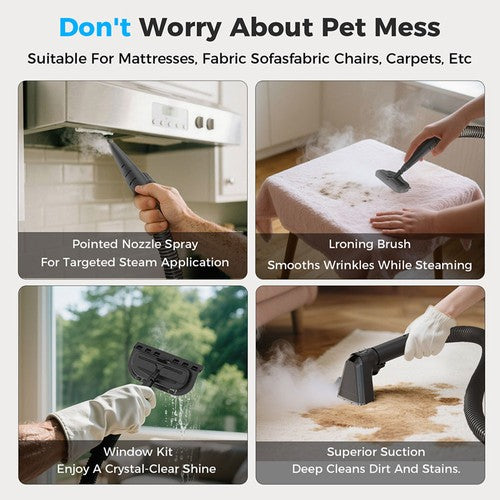 Teendow C6 MAX 3in1 vaibapuhastaja – 12000 Pa imemisvõimsus