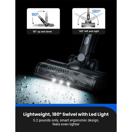 Proscenic P11 juhtmeta tolmuimeja 35 kPa