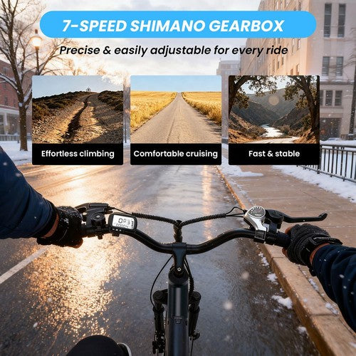 ESKUTE C100 PLUS elektrijalgratas 250W mootoriga 36V 13Ah