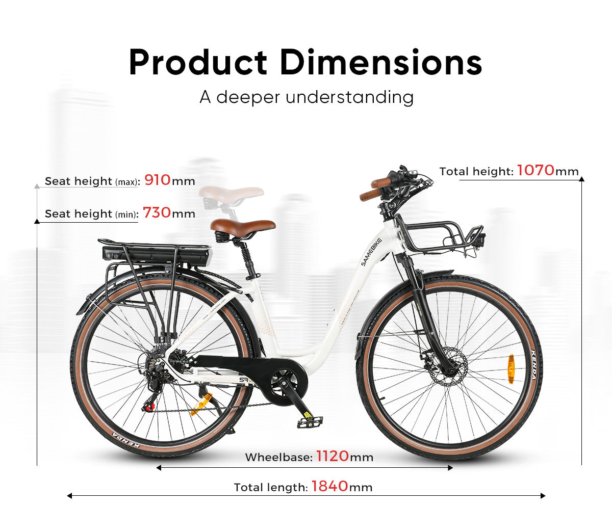 SAMEBIKE RS-A07 500W elektriline jalgratas 