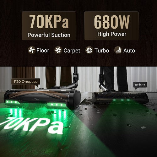 Proscenic P20 OnePass juhtmeta tolmuimeja 70000Pa