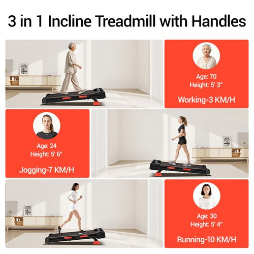 ROBORE X5 jooksulint, kolmekordne amortisatsioon 10 km/h