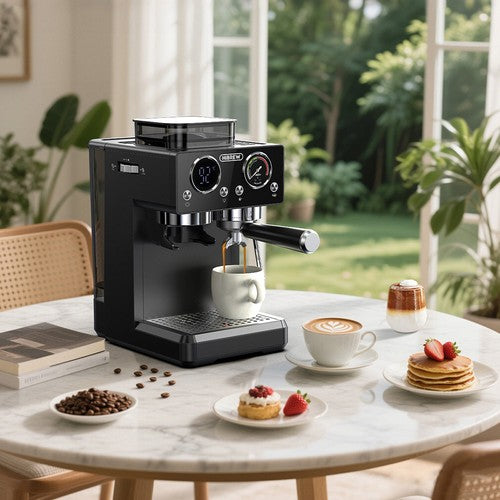 HiBREW H20 kohvimasin kahekordse kuuma ja külma kohvi valmistamisega, 20 baari