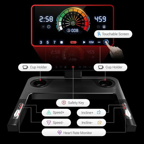 ROBORE L20 jooksulint kiirus 14 km/h, max 180 kg.