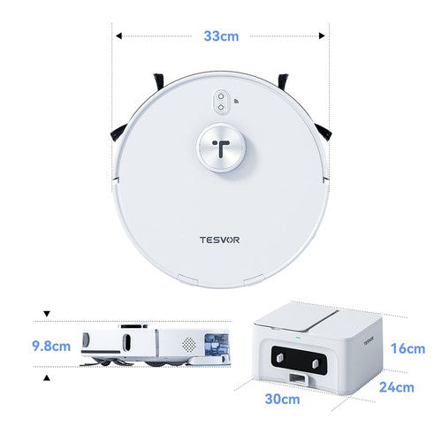 Tesvor S8 Max robottolmuimeja 8000 Pa