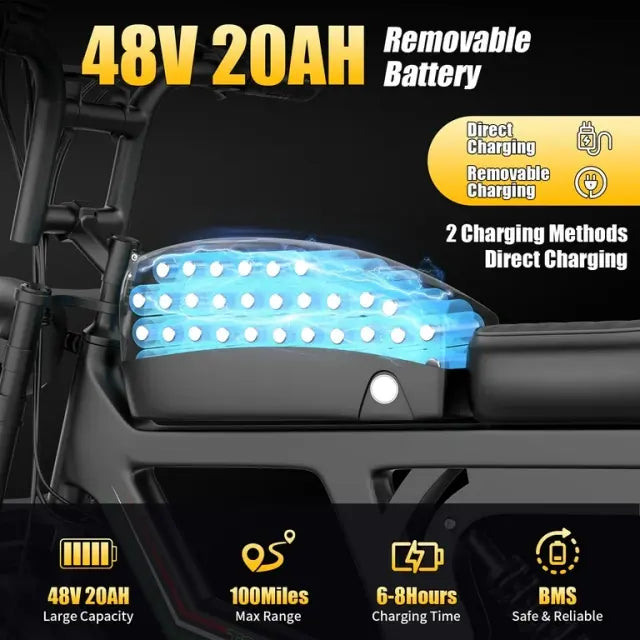 ASKGO T20 Elektrinis Dviratis 48V 20AH